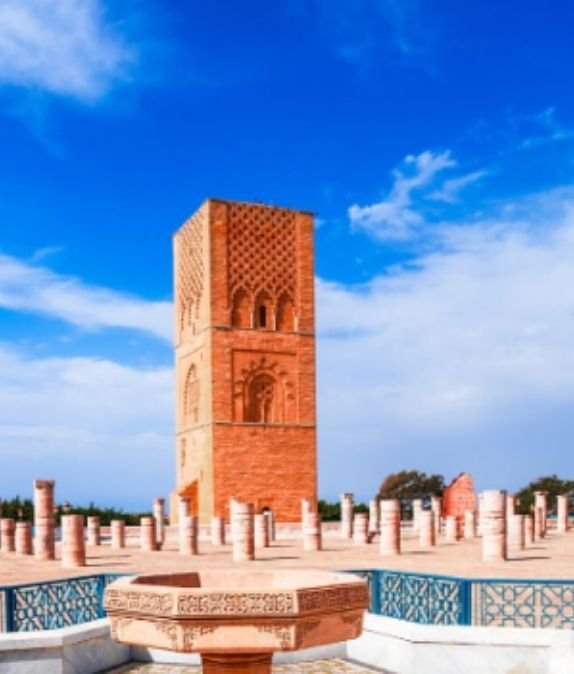Hassan Kulesi ve Muhammed V Mozolesi – Rabat