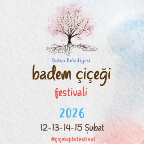 Badem Çiçeği Festival Afişi 2026